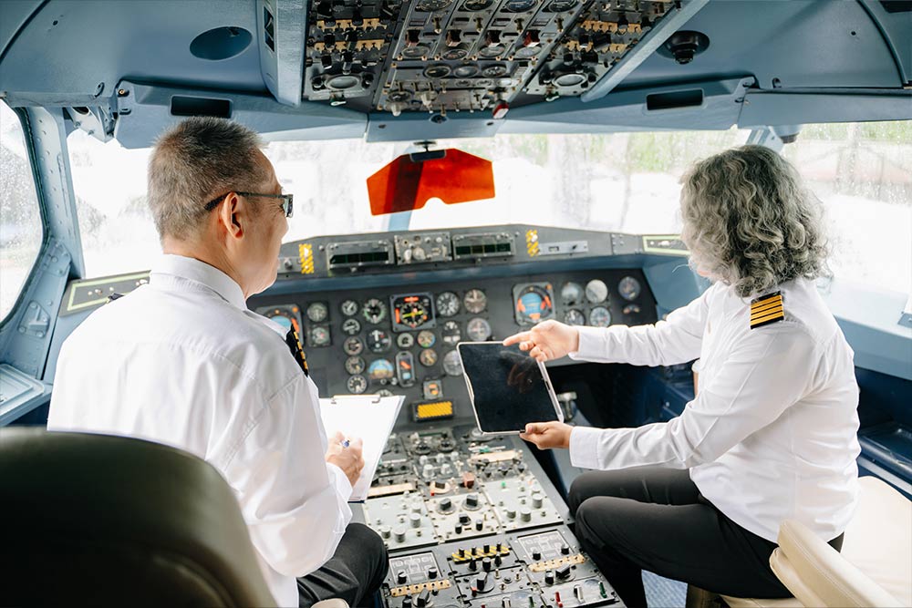 volare e sicuro ruolo piloti medicina trasporti